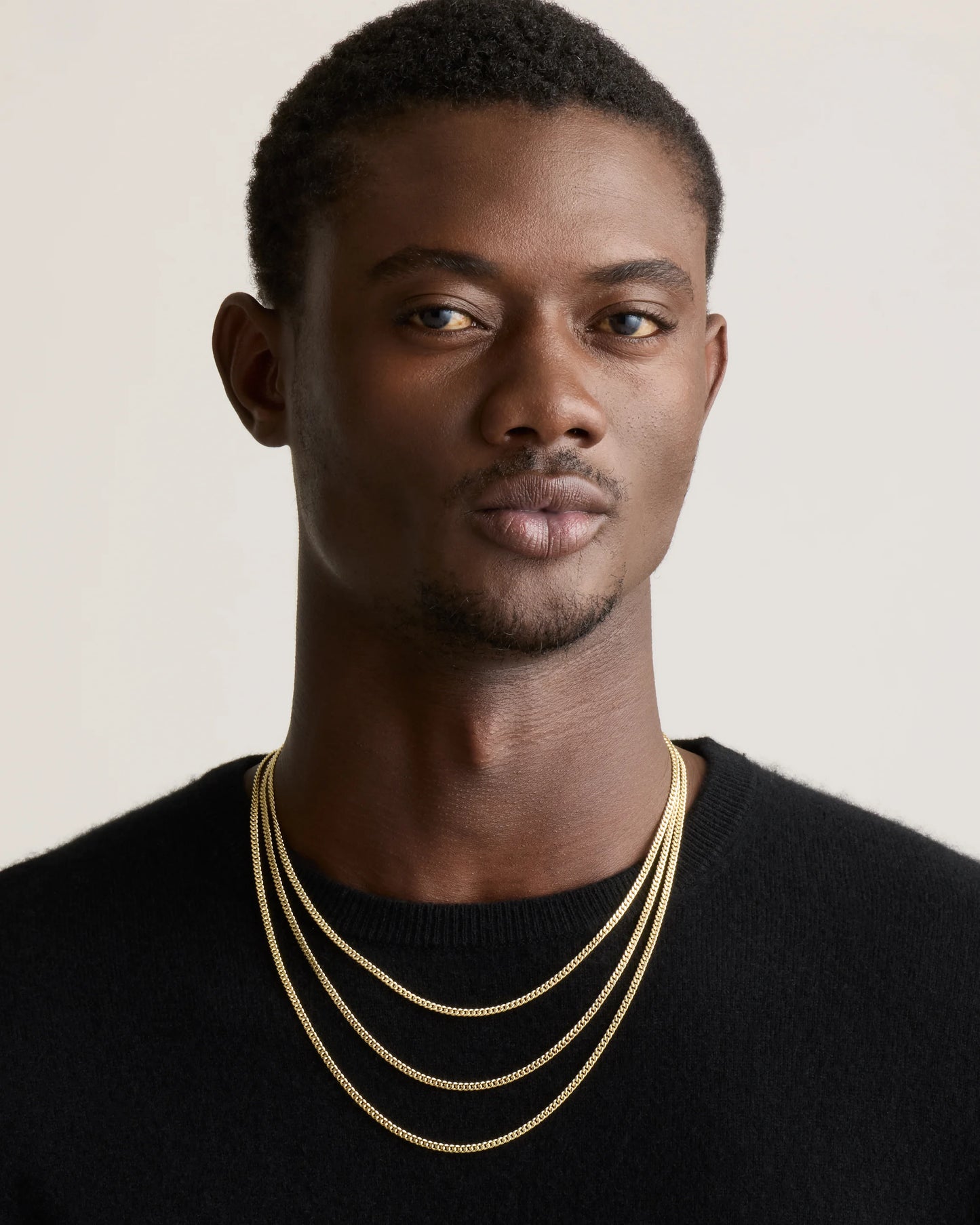 Cuban Curb Chain Necklace - 20" / Gold Vermeil