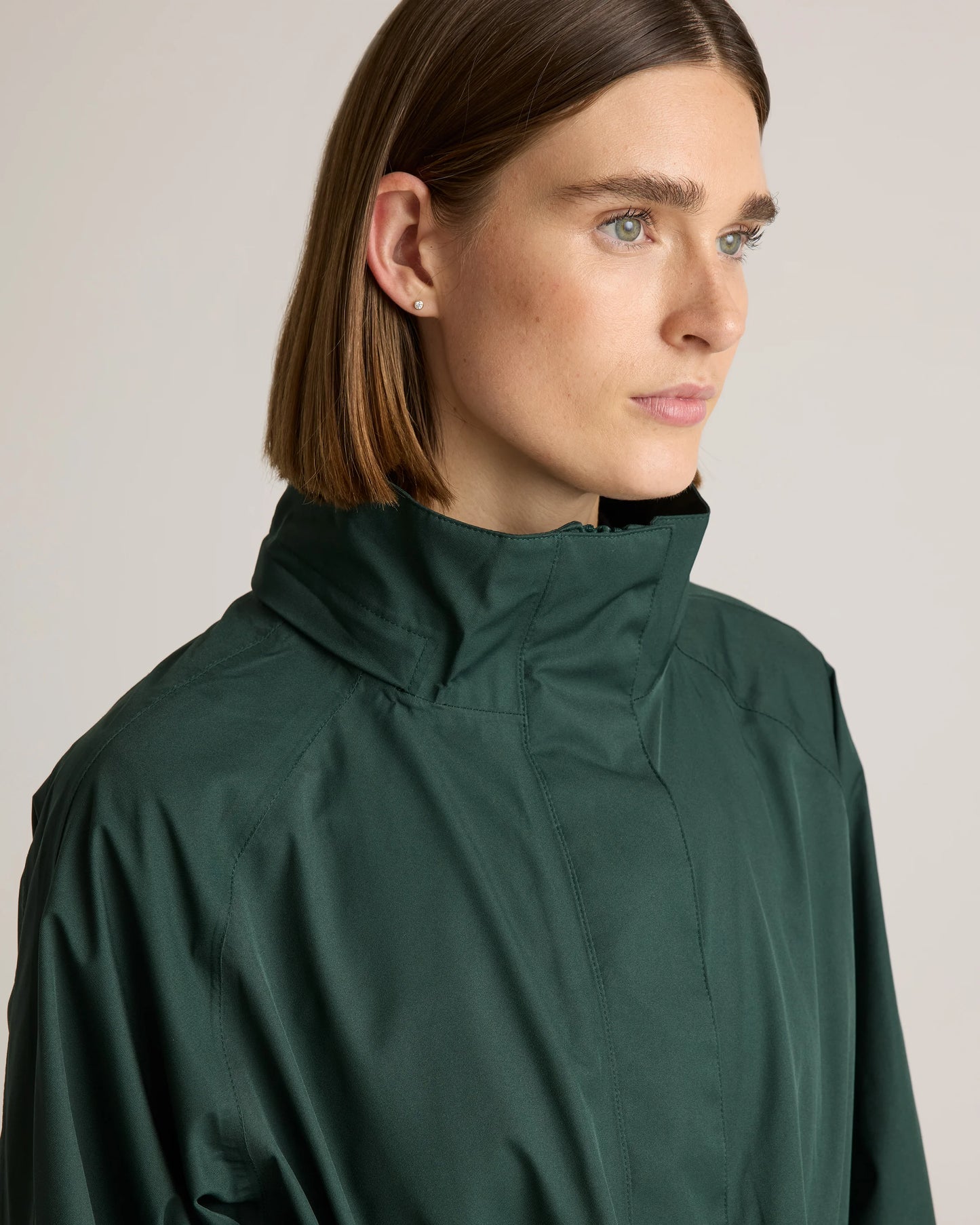 Weather Proof Rain Trench Coat - XS / Dark Spruce