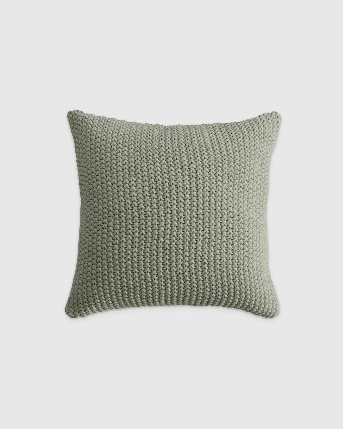 Cotton Fisherman Pillow Cover - 20x20 / Fig