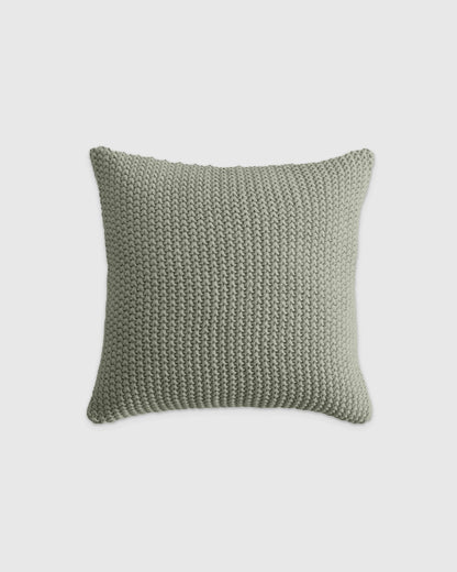 Cotton Fisherman Pillow Cover - 20x20 / Fig