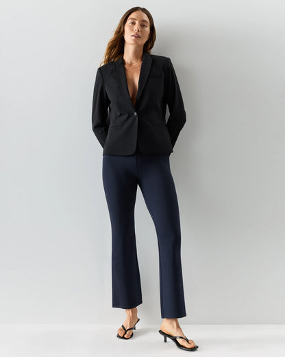 Ultra-Stretch Ponte Bootcut Pants - XS / Black