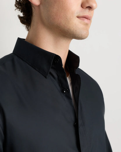 Supima Cotton-Tencel Everyday Shirt - S / Blue Gingham