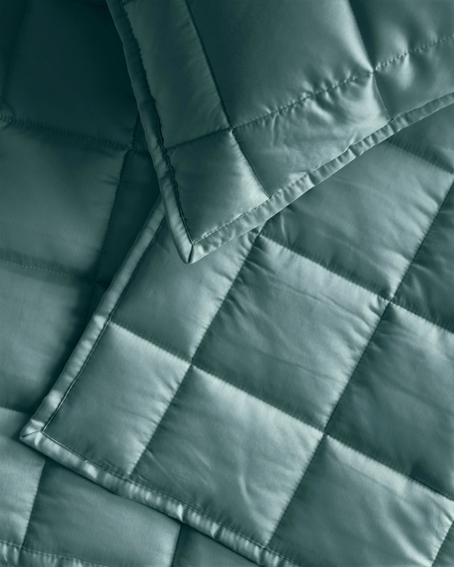 Bamboo Box Quilt - Twin / Sage