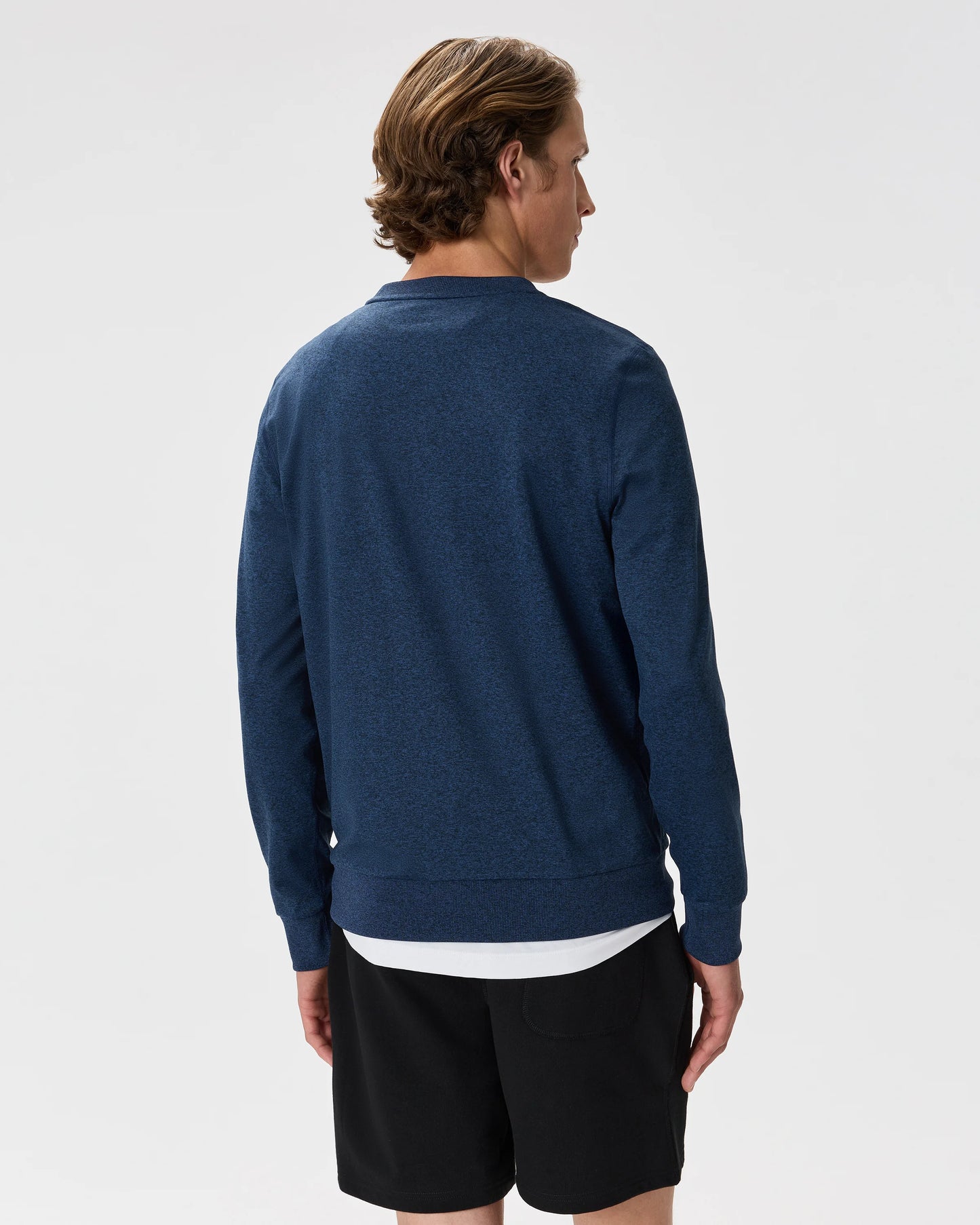 Flowknit Performance Crew Sweatshirt - S / Solid Chalk