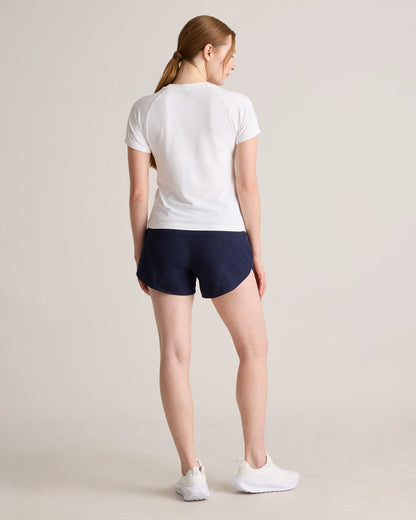 Seamless Waist-Length Tee - XS / Azul Blue