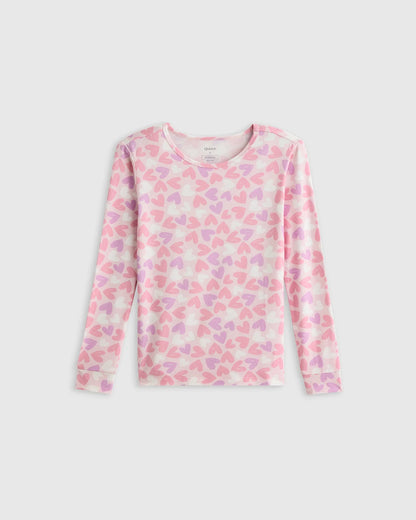 Bamboo Long Sleeve and Pant Pajama Set - 2T / Wildflower Dreams