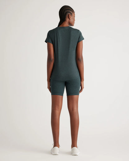 Flowknit Breeze Tee - XS / Heather Green
