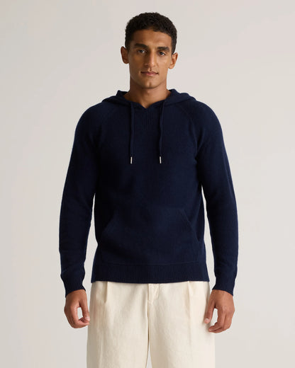 Mongolian Cashmere Pullover Hoodie - XS / Sea Spray Green
