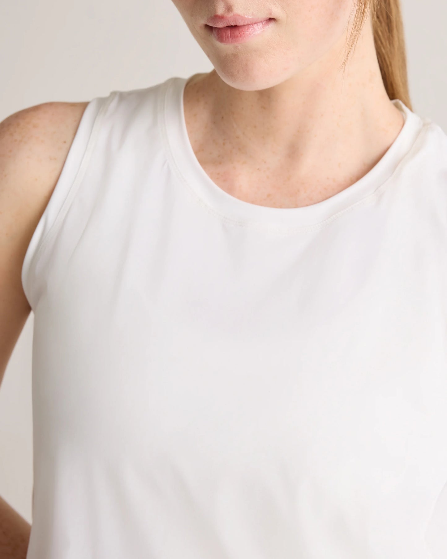 Essential Run Cropped Muscle Tank - XS / Deep Navy