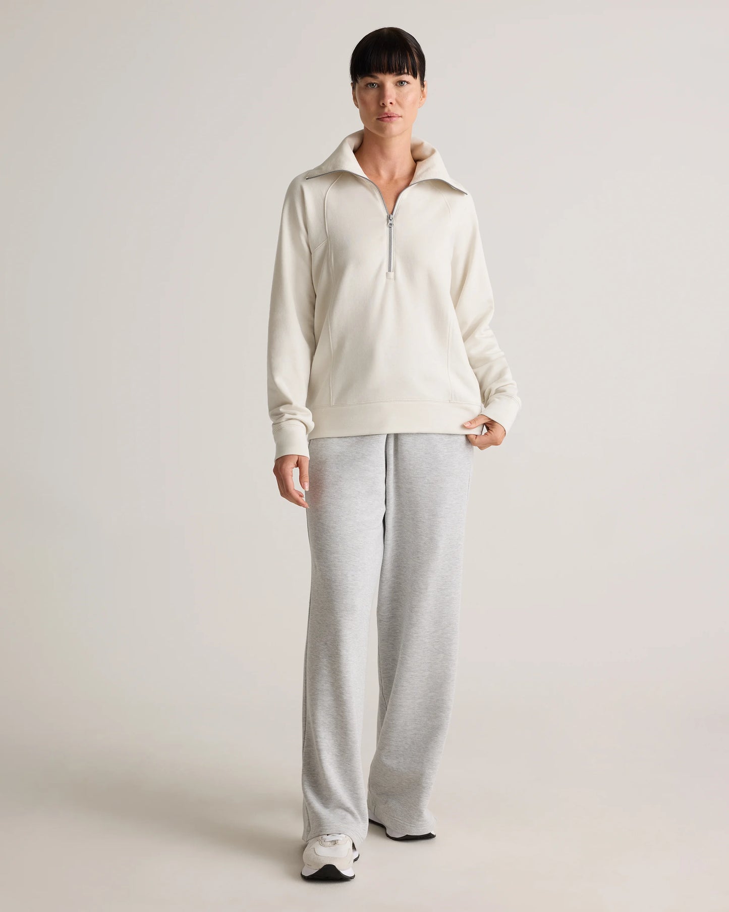 SuperSoft Fleece Half Zip - XS / Dried Fig