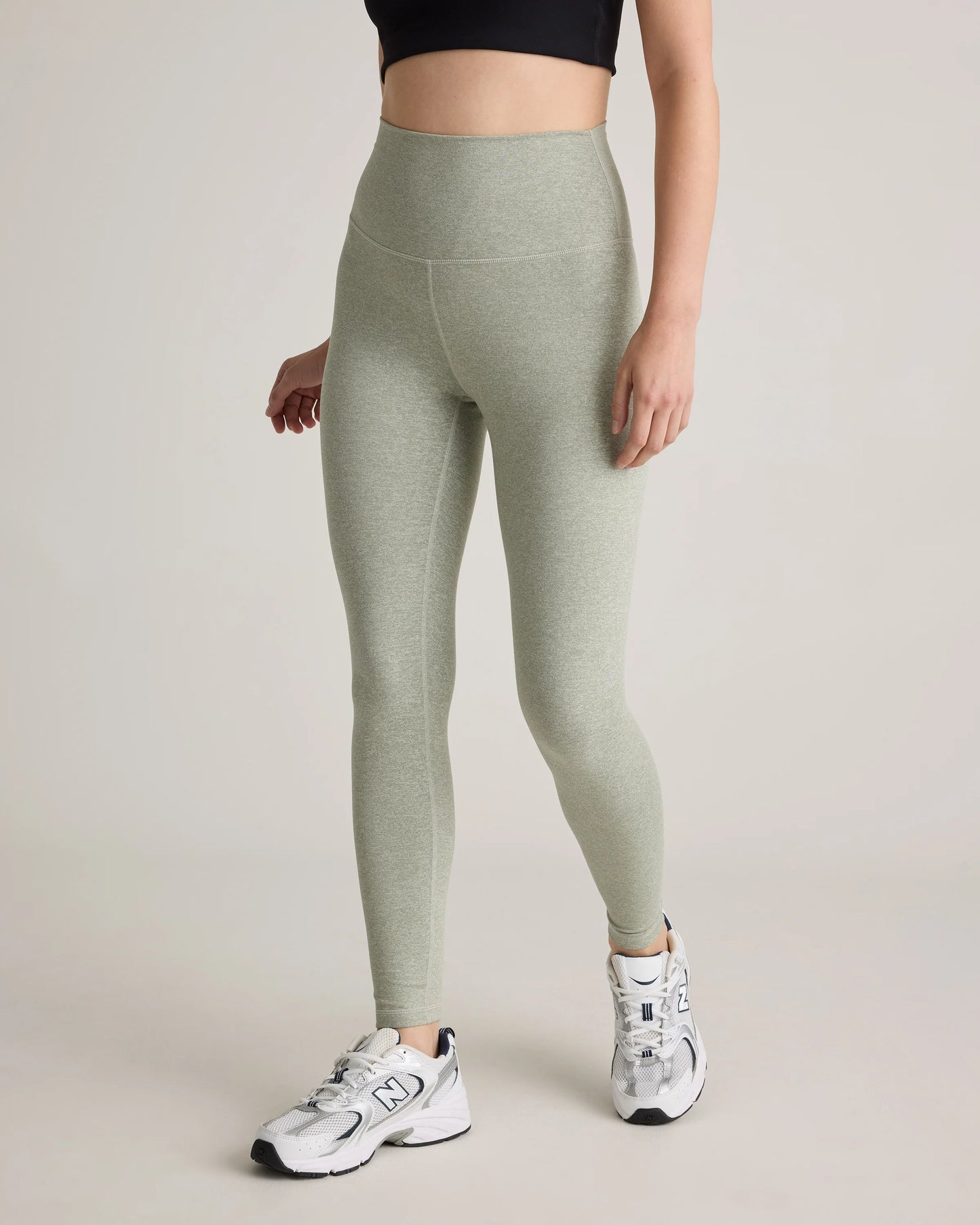 Ultra-Soft High-Rise Legging - XS / Heather Oatmeal
