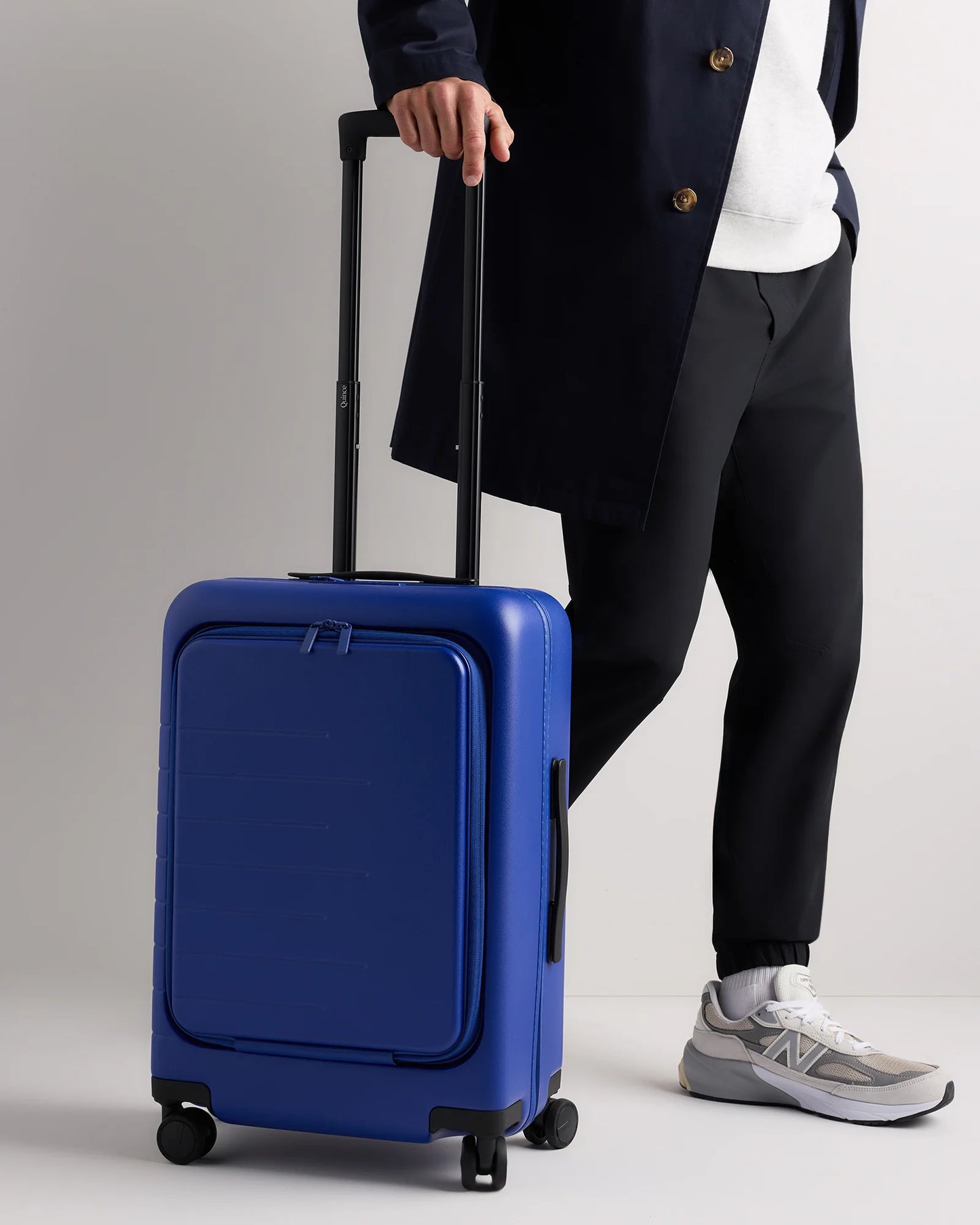 Front Pocket Carry-On Suitcase - One Size / Lavender
