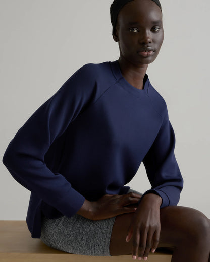 CloudComfort Crewneck Sweatshirt - XS / Pebble Beige
