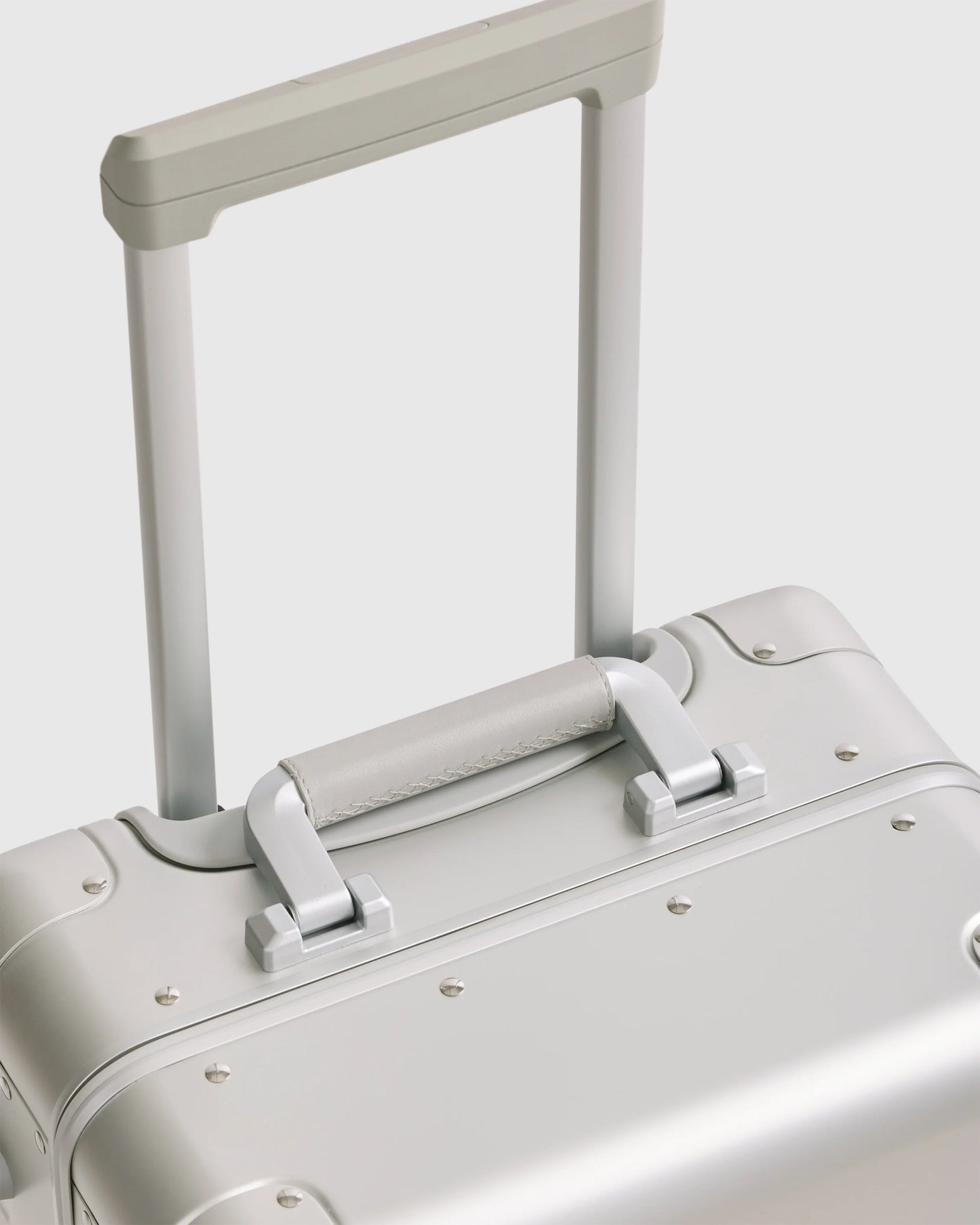 Aluminum Carry-On Suitcase - One Size / Black