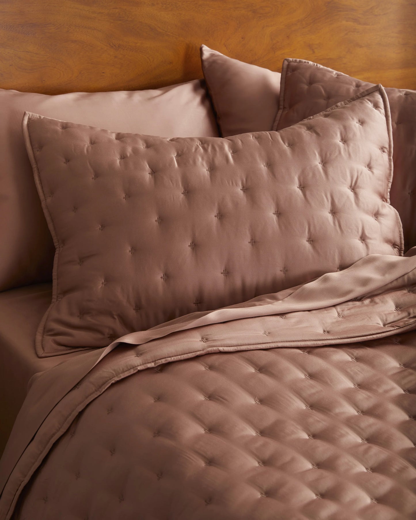 Bamboo Dream Quilt Set - Twin / Sage