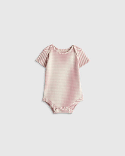 Softest Rib Short Sleeve Bodysuit - 0-3M / Deep Sea Blue