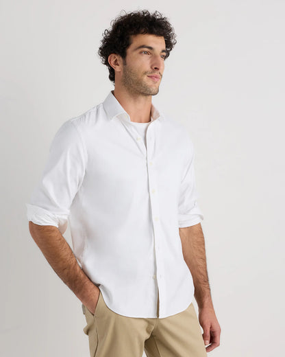 Comfortflex Performance Dress Shirt - S / Blue Stripe
