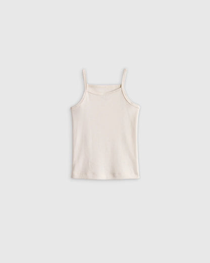 100% Organic Cotton Cami 6-Pack - 2T / White Multi Pack