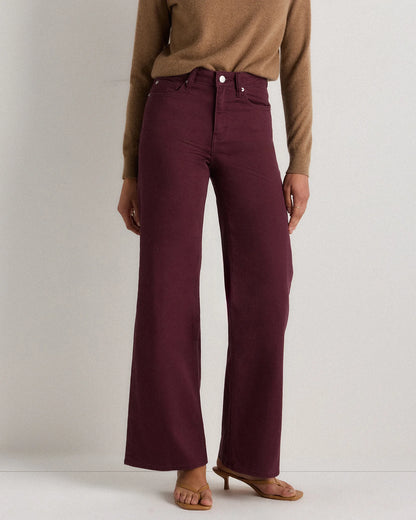 Bella Stretch Wide Leg Jeans - 24 / Frosted Blue