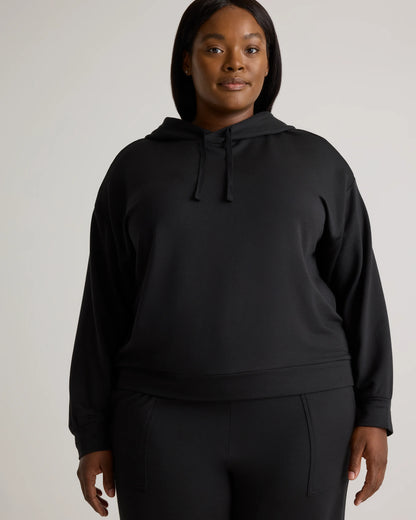 SuperSoft Fleece Pullover Hoodie - 1X / Dried Fig