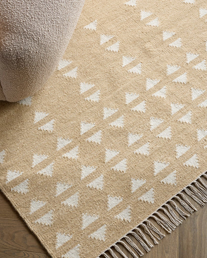 Shay Wool Kilim Rug - 3' x 5' / Brick