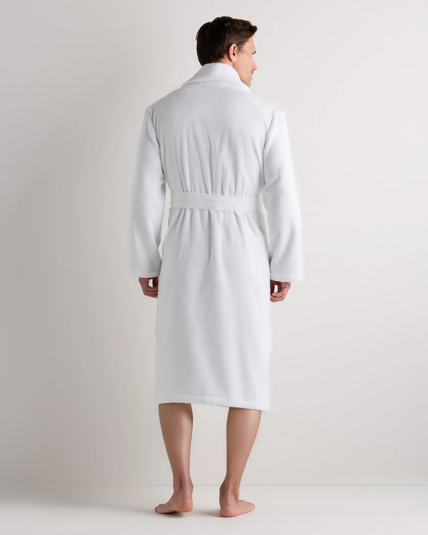 Turkish Cotton Terry Robe - XS / White