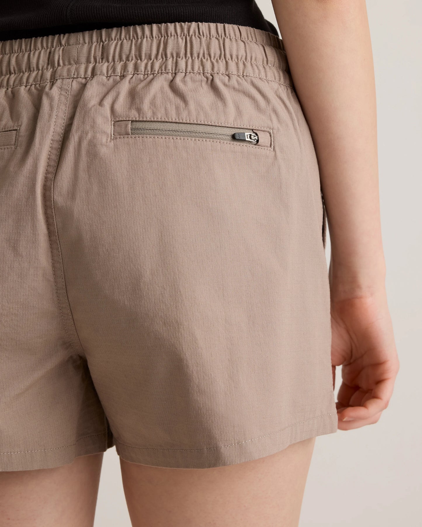 Organic Stretch Ripstop Shorts - XS / Steel