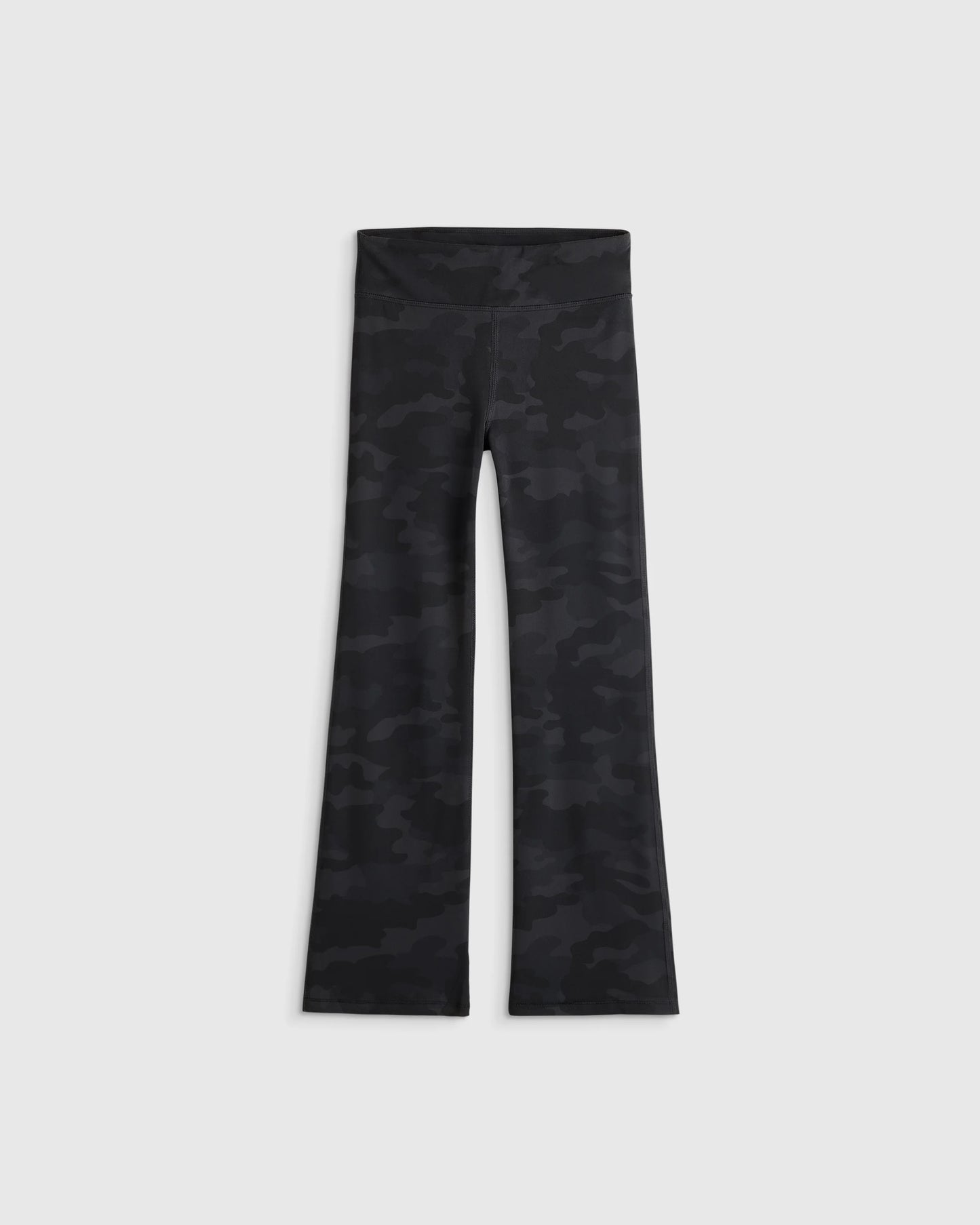 Girls Ultra-Form High Rise Flare Pant - 6 / Black Camo