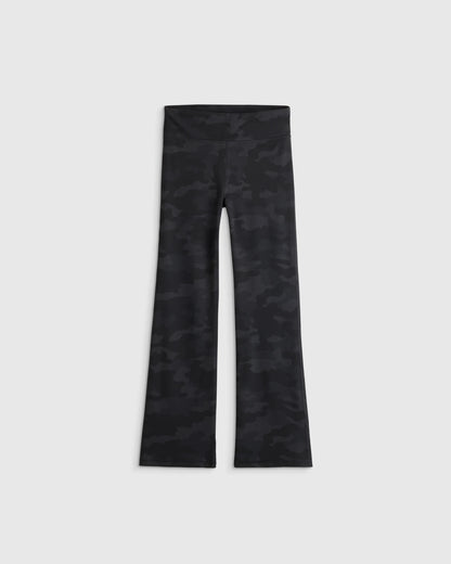 Girls Ultra-Form High Rise Flare Pant - 6 / Black Camo