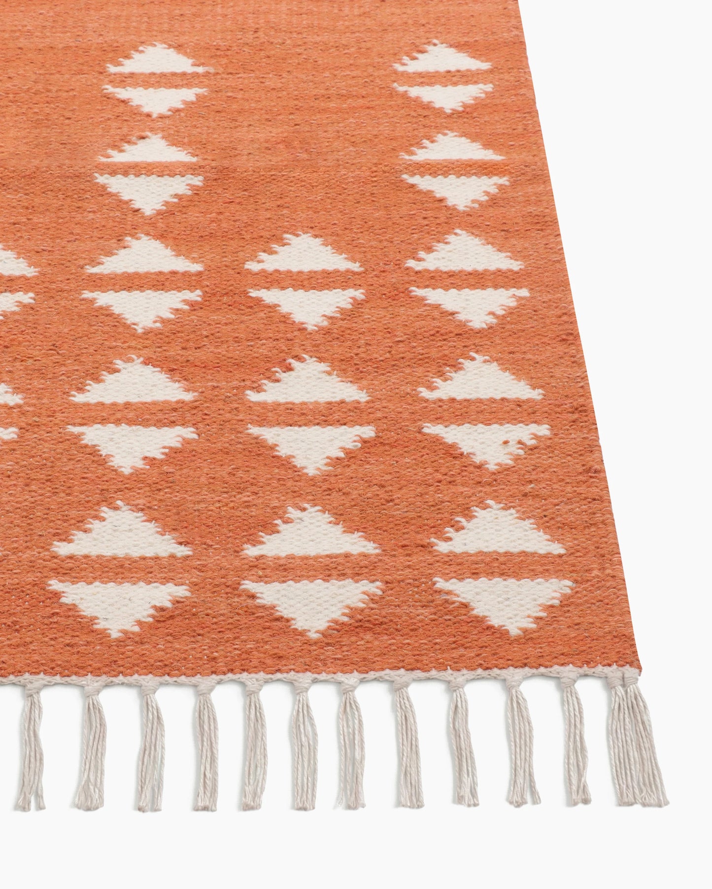 Shay Wool Kilim Rug - 3' x 5' / Brick