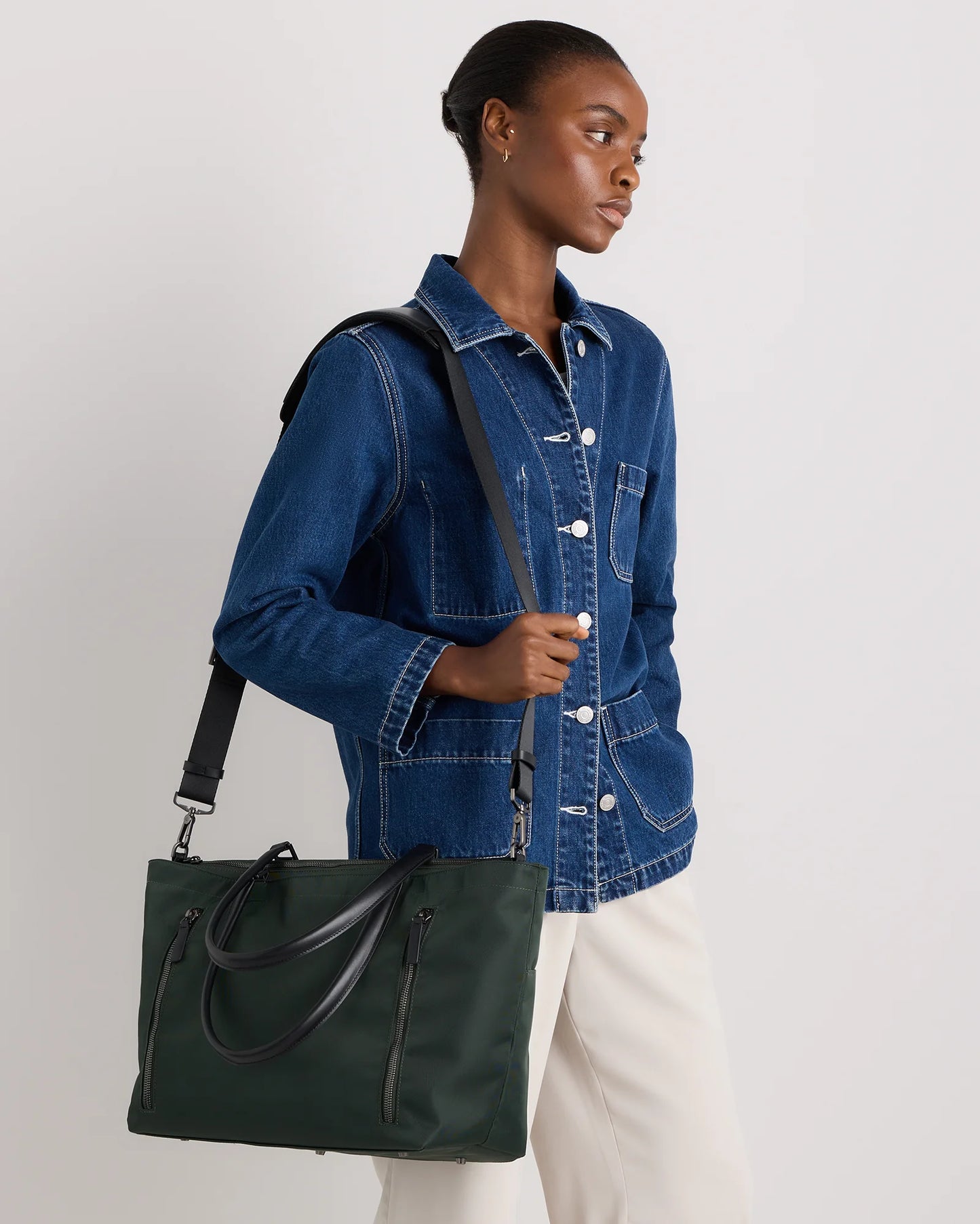 Voyage Nylon Travel Tote - One Size / Black
