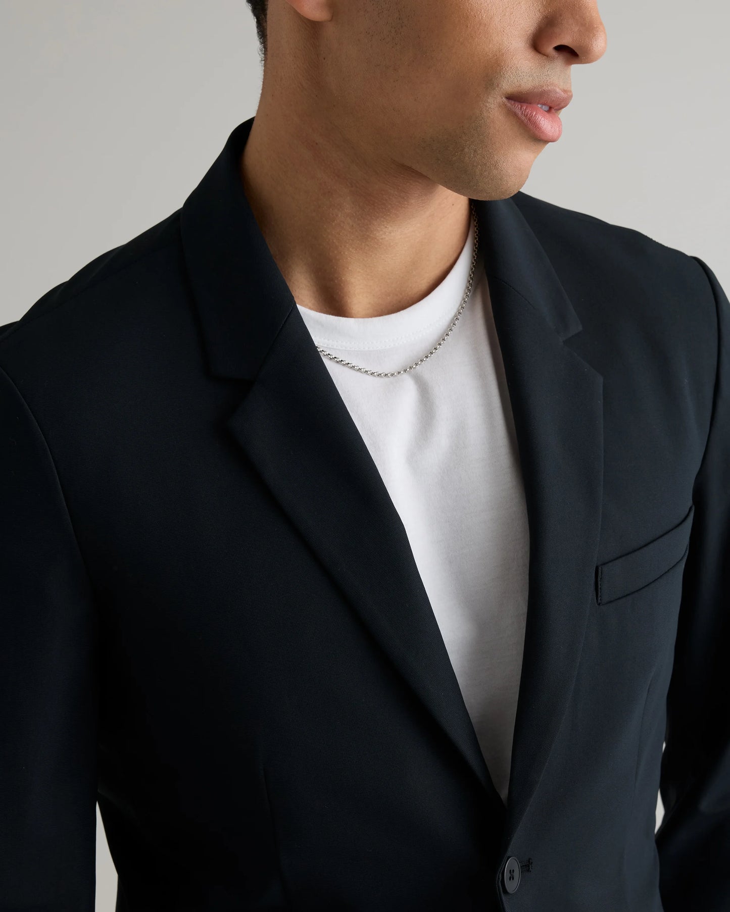 Performance Stretch Technical Blazer - M / Deep Navy