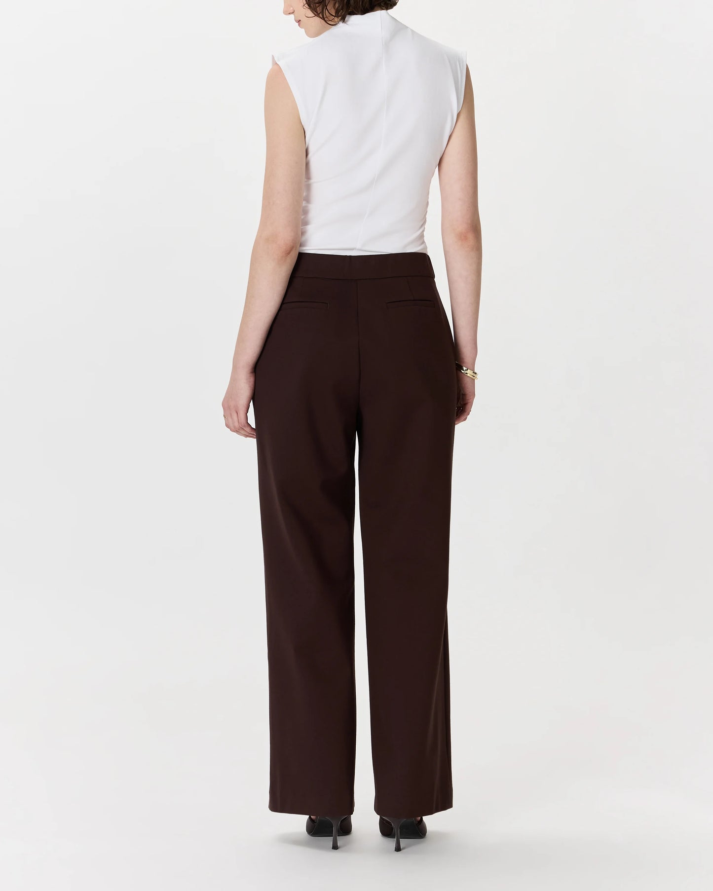 Ultra-Stretch Ponte Trouser - 0 / Navy