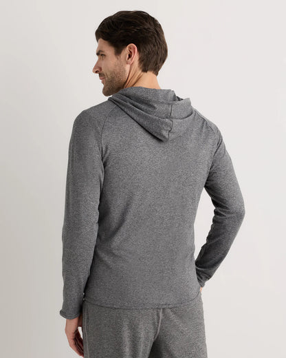 Flowknit Performance Zip Hoodie - S / Heather Grey