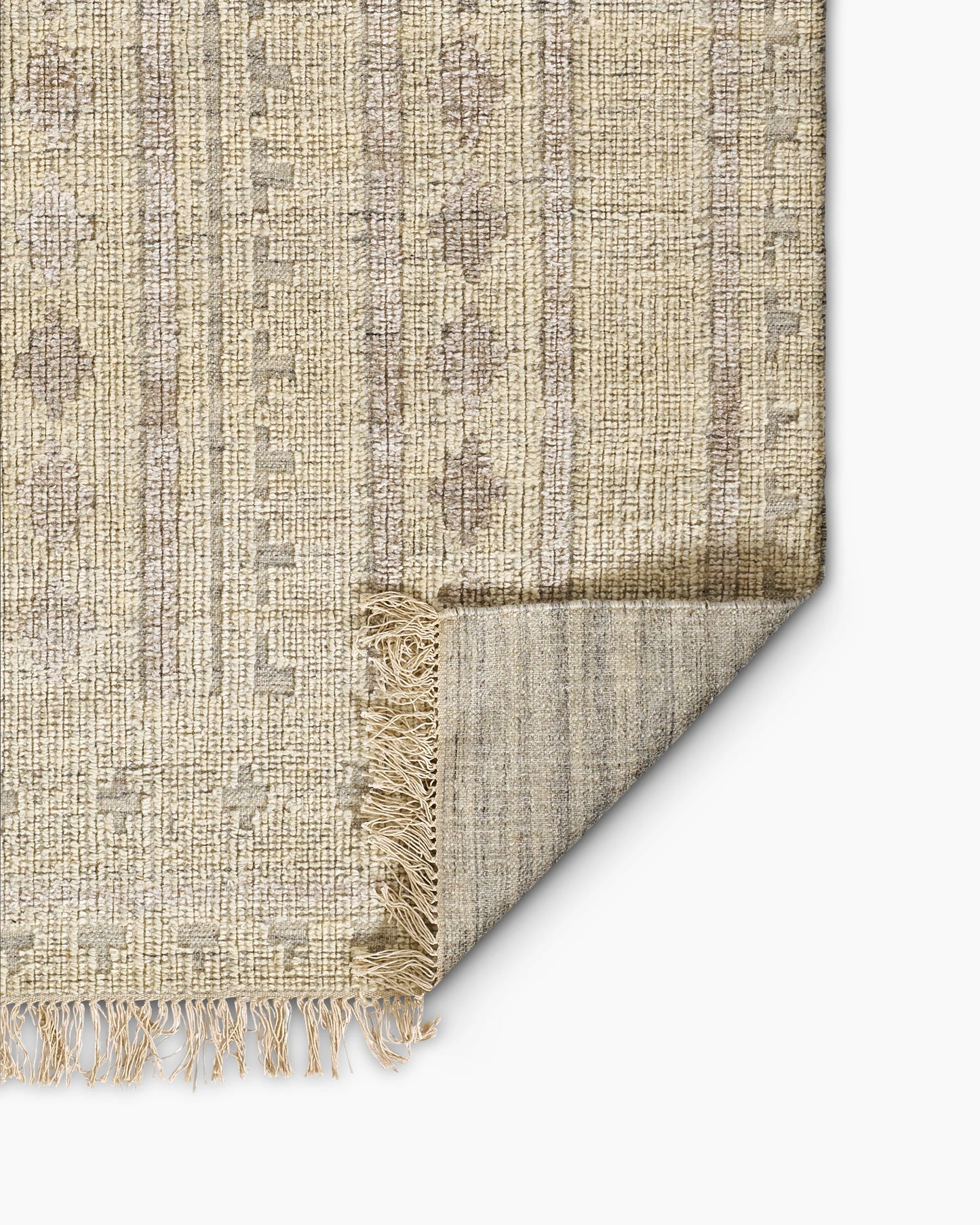 Lima Handwoven Wool Rug - 3'6" x 5'6" / Ivory