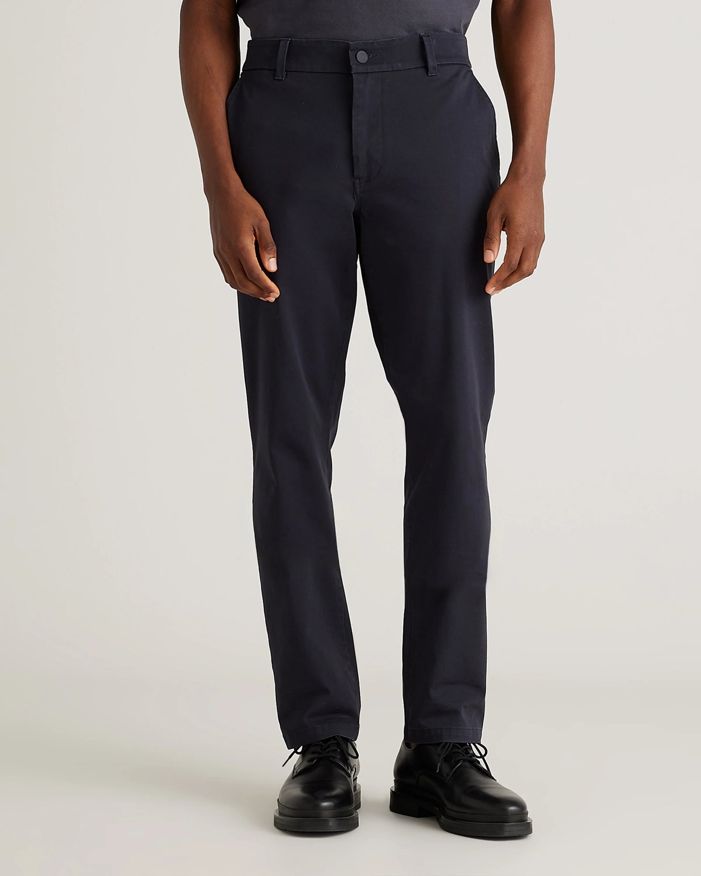 Organic Cotton Stretch Chinos - 30X30 / Dark Charcoal