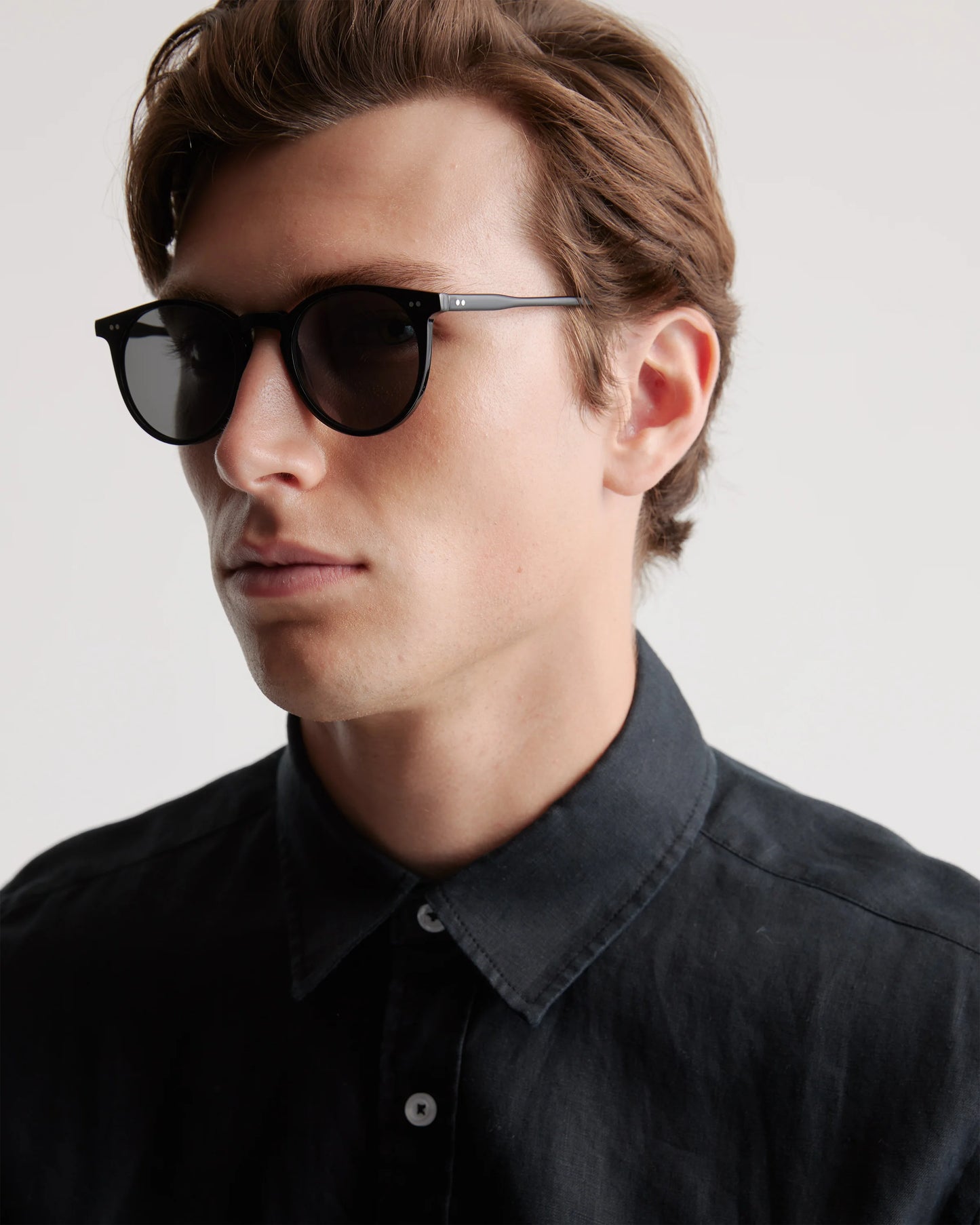 Noah Polarized Acetate Sunglasses - Standard / Tortoise with Brown lens