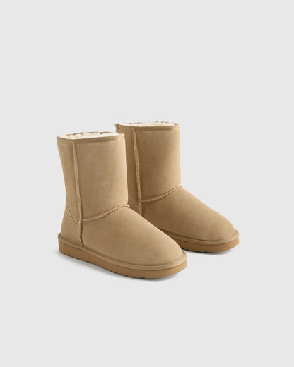 Australian Shearling Mid-Calf Boot - 6 / True Black