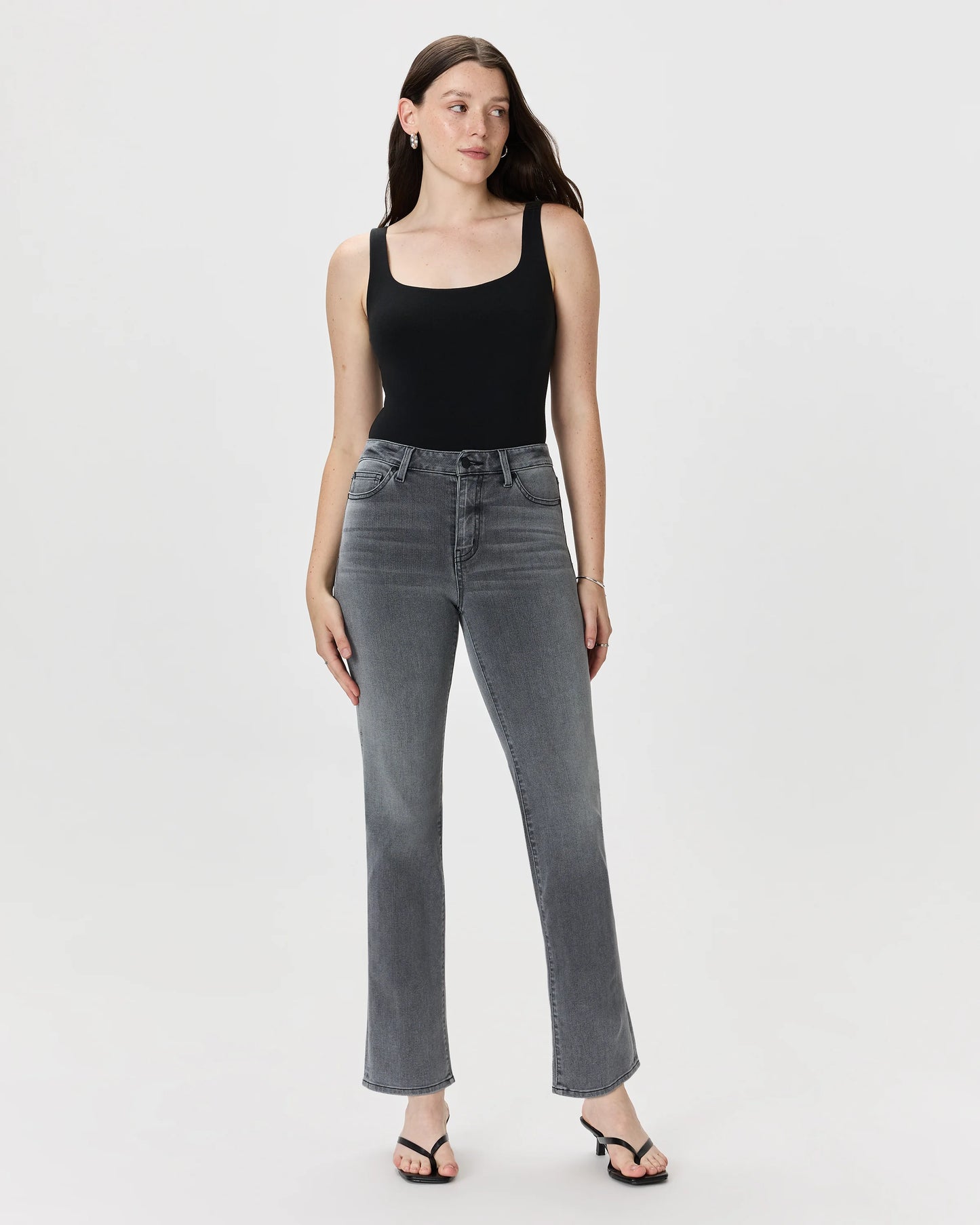 Bella Stretch Kick Flare Jeans - 24 / Deep Rinse