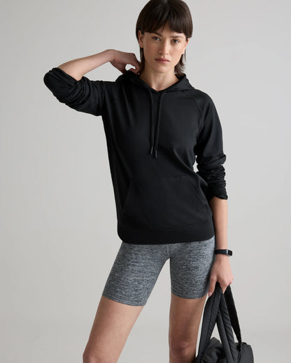 Flowknit Pullover Hoodie - XS / Heather Navy