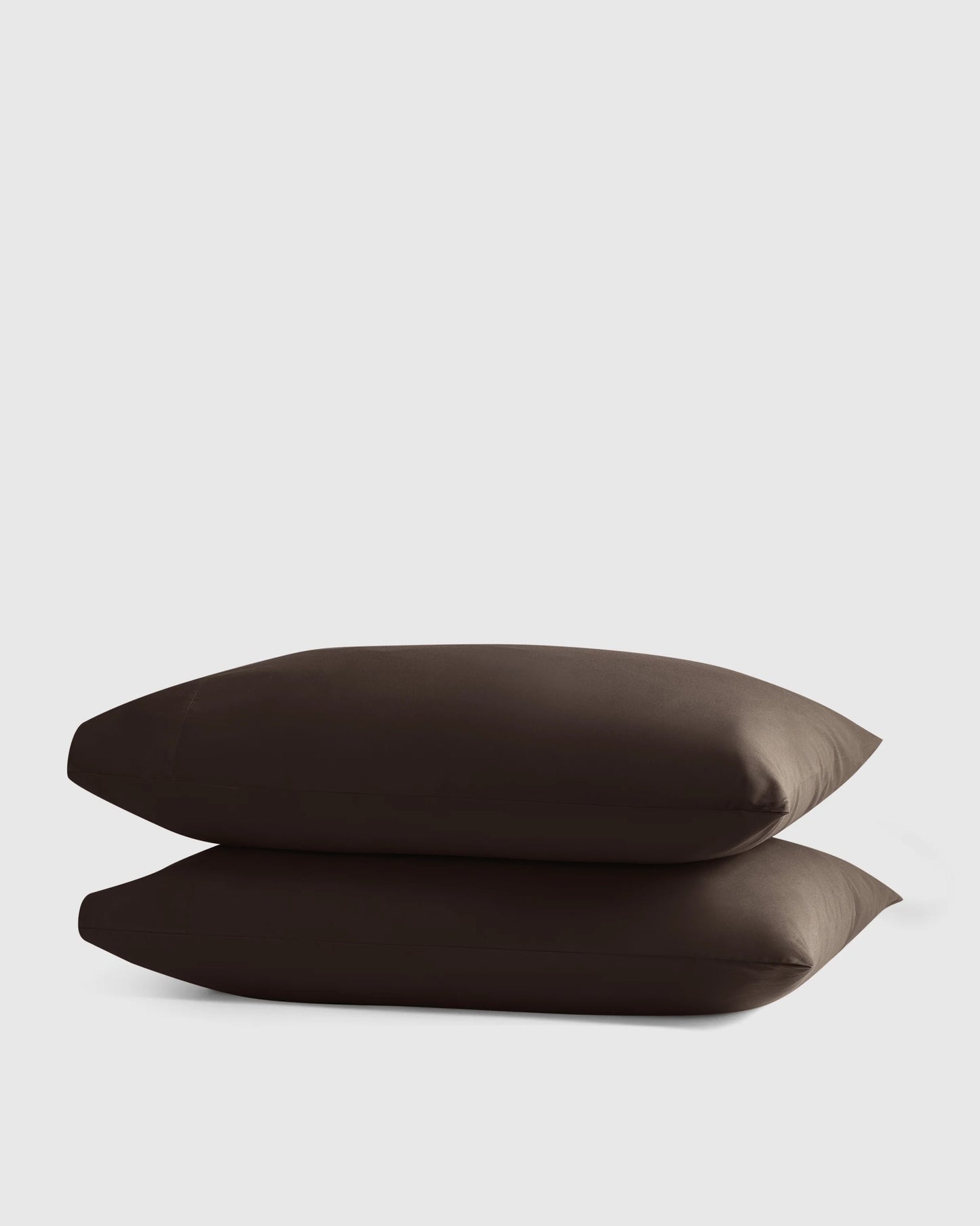 Organic Crisp Percale Pillowcase Set - Standard / White