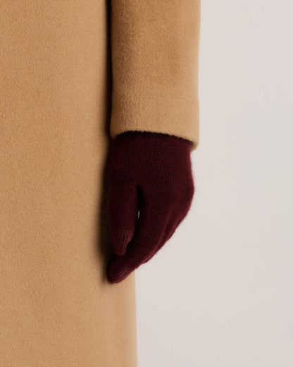 Mongolian Cashmere Gloves - One Size / True Navy