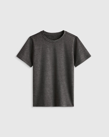 Flowknit Breeze Tee - 6 / Heather Dewstone Blue