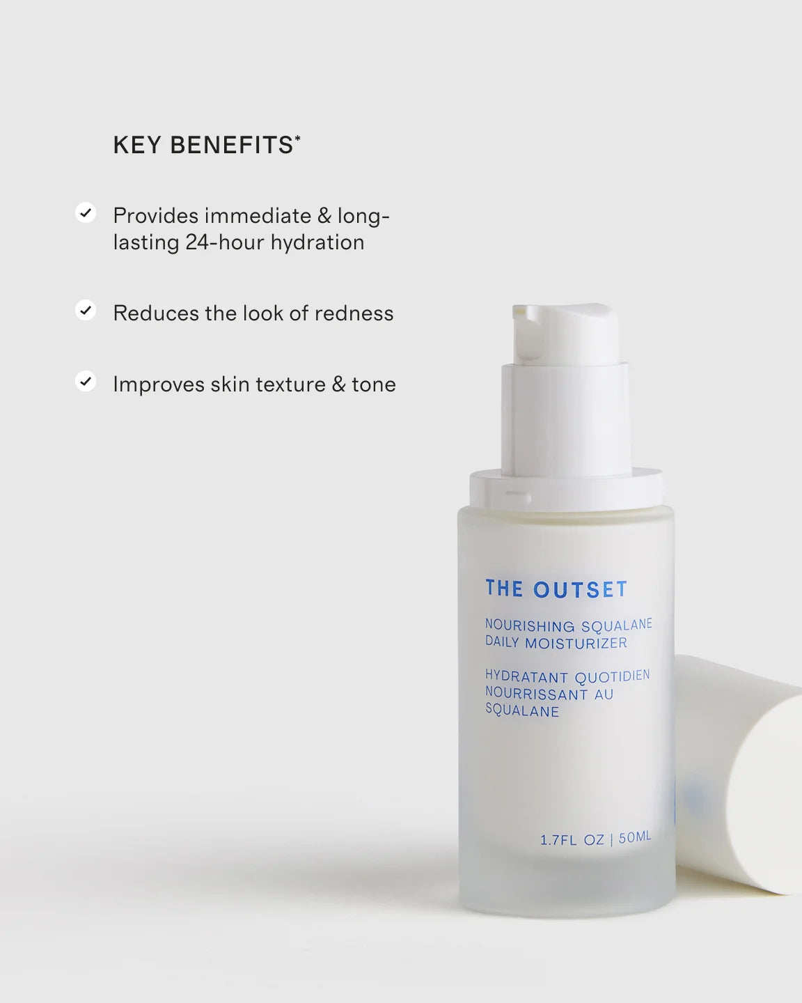 Nourishing Squalane Daily Moisturizer by The Outset - One Size / No Color