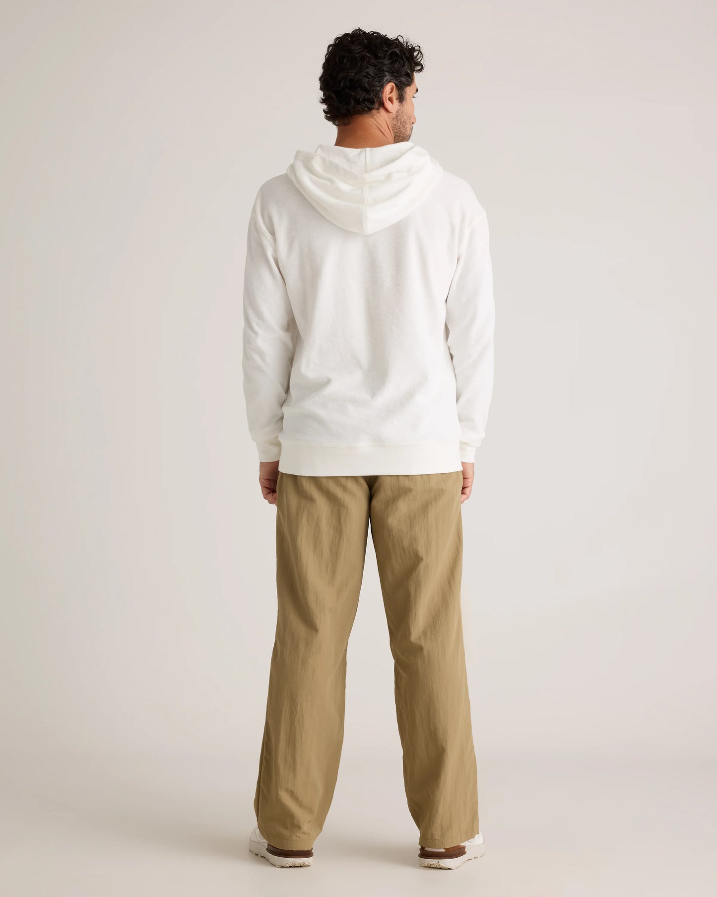 100% Organic Cotton Terry Towel Pullover Hoodie - S / Deep Navy