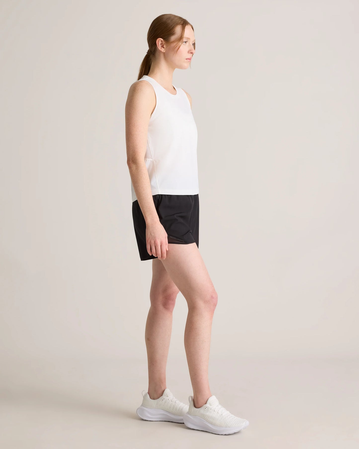 Essential Run Cropped Muscle Tank - XS / Deep Navy