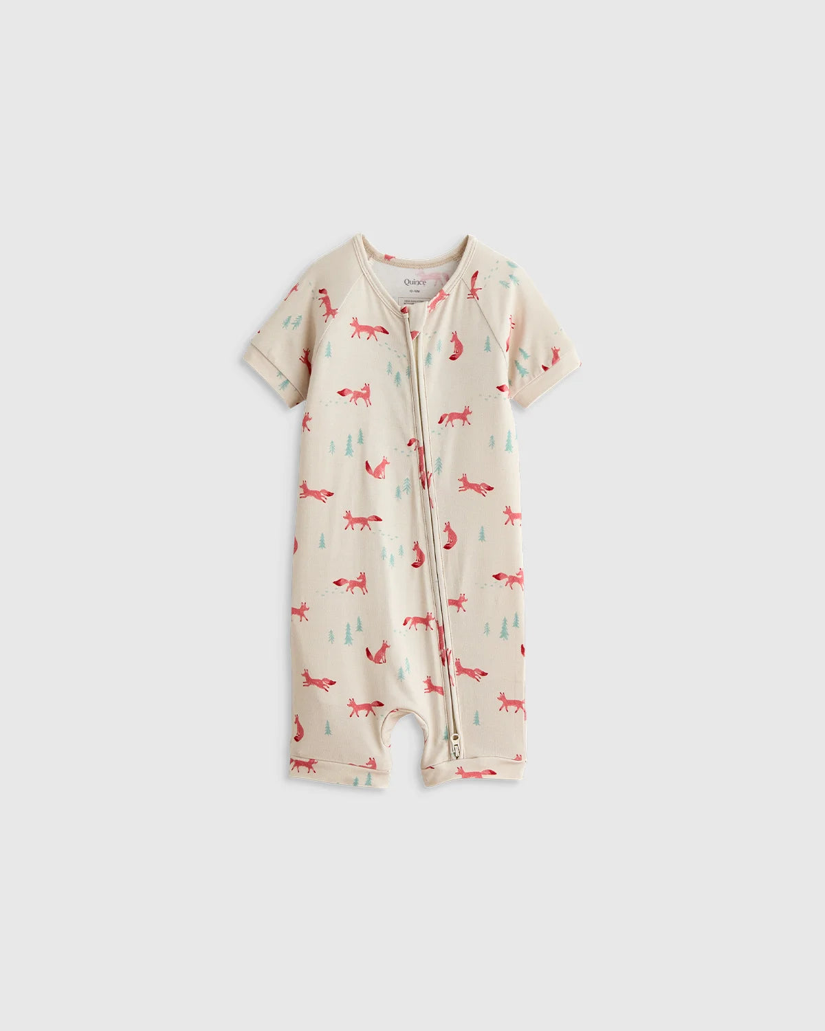 Bamboo Shortie Onesie Pajama - 2T / Sunshine