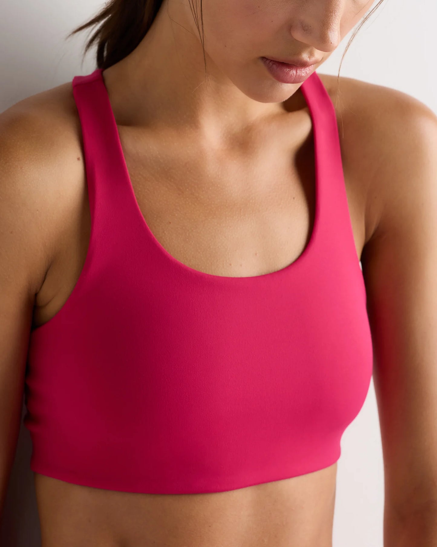 Ultra-Form Scoop Neck Longline Bra - XS / Black Camo