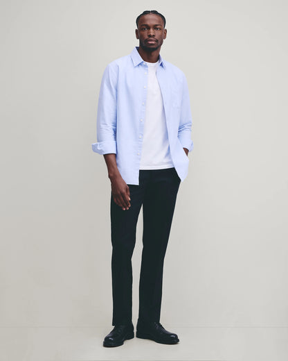 Stretch Wool Dress Pants - Straight - 30X30 / Black