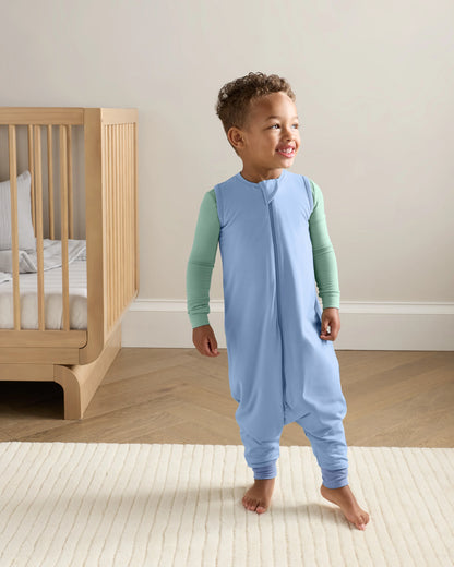 Bamboo Sleep Bag Walker 1.0 TOG - M / Colony Blue